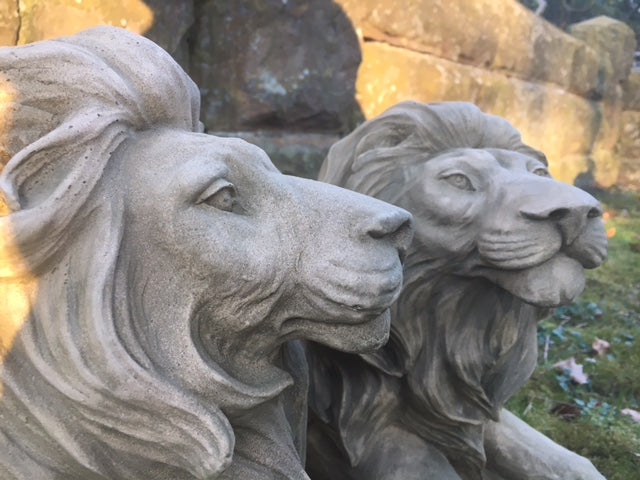 Löwenstatue