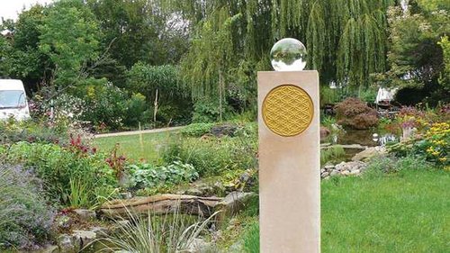 Stele | Blume des Lebens