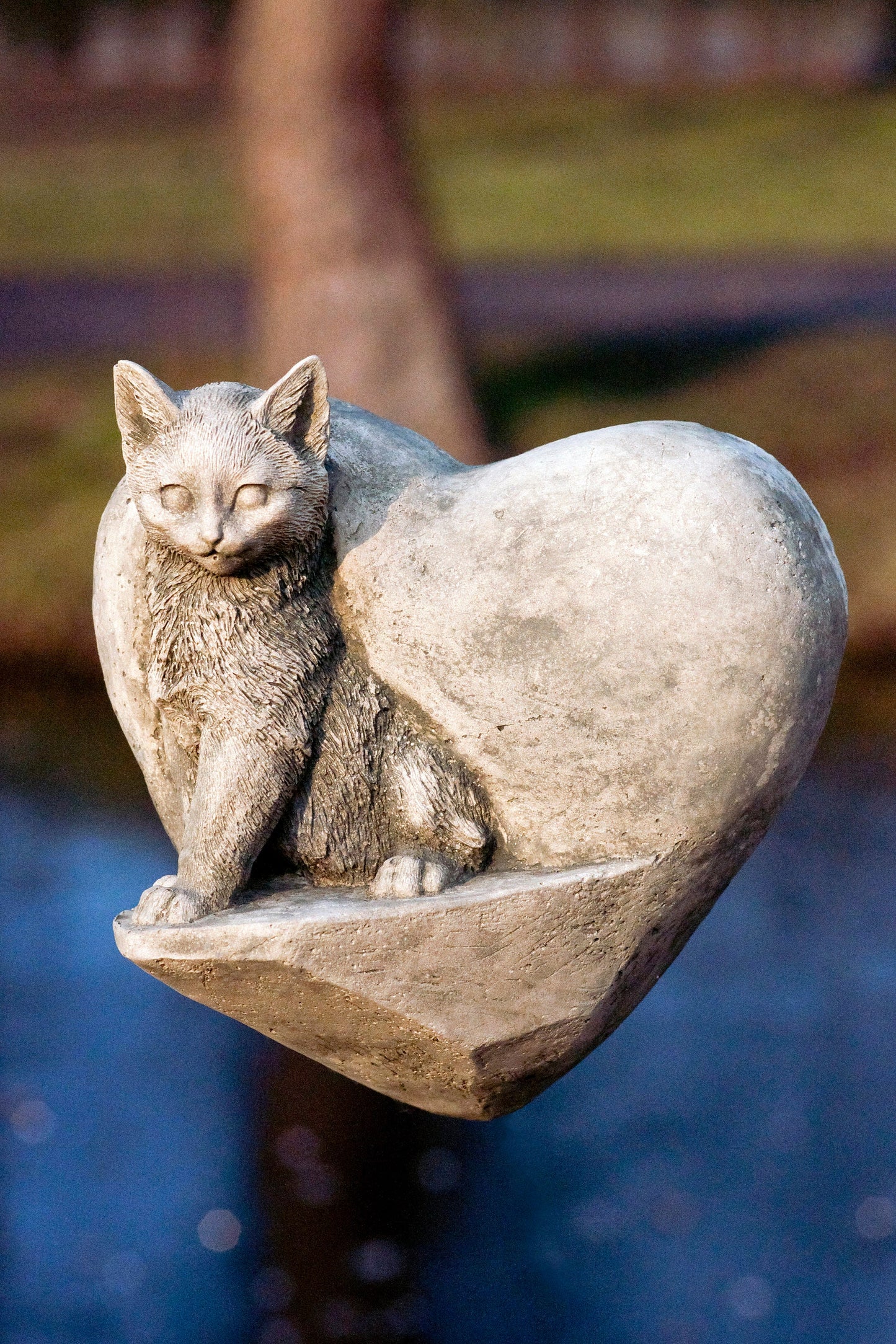 Katzenherz | Gedenkstein für Katzen