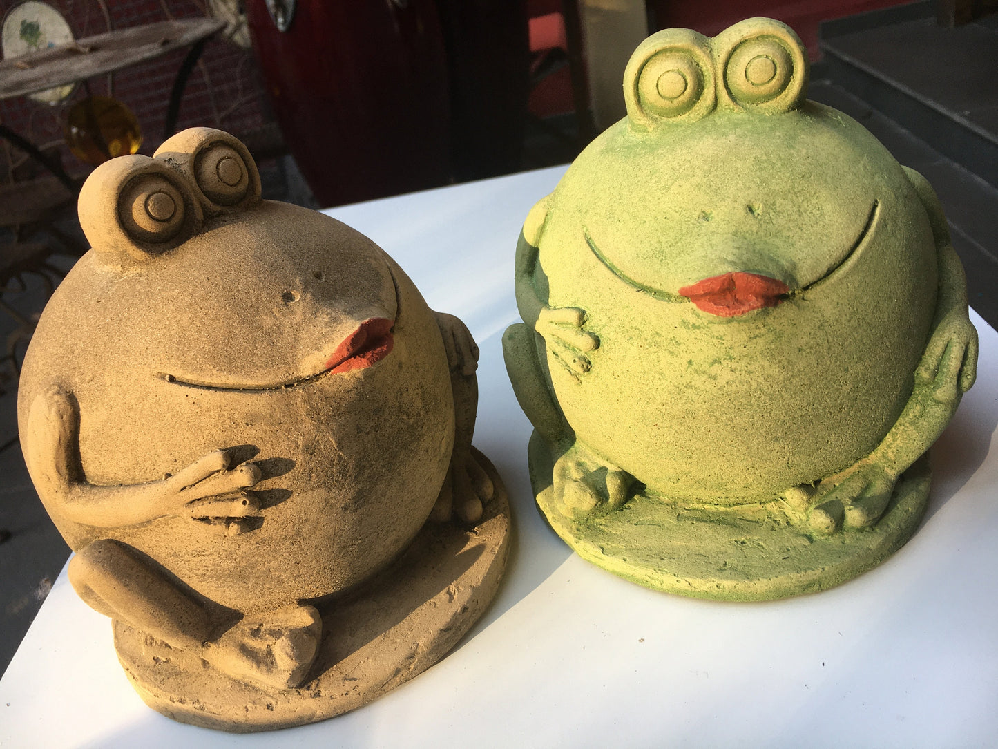 Frosch Kussmund