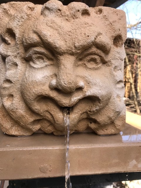 Wasserspeier nach historischer Vorlage