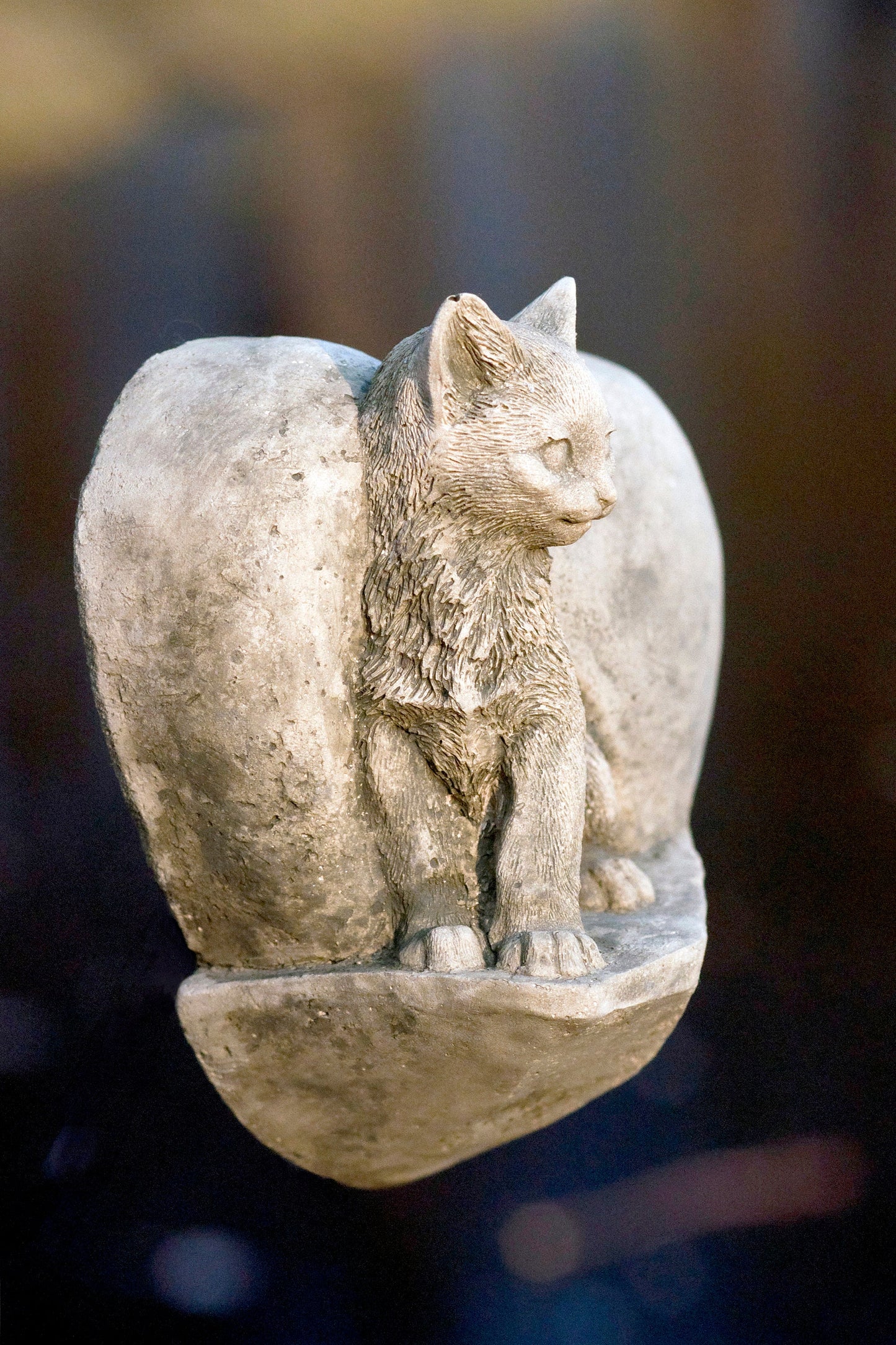 Katzenherz | Gedenkstein für Katzen
